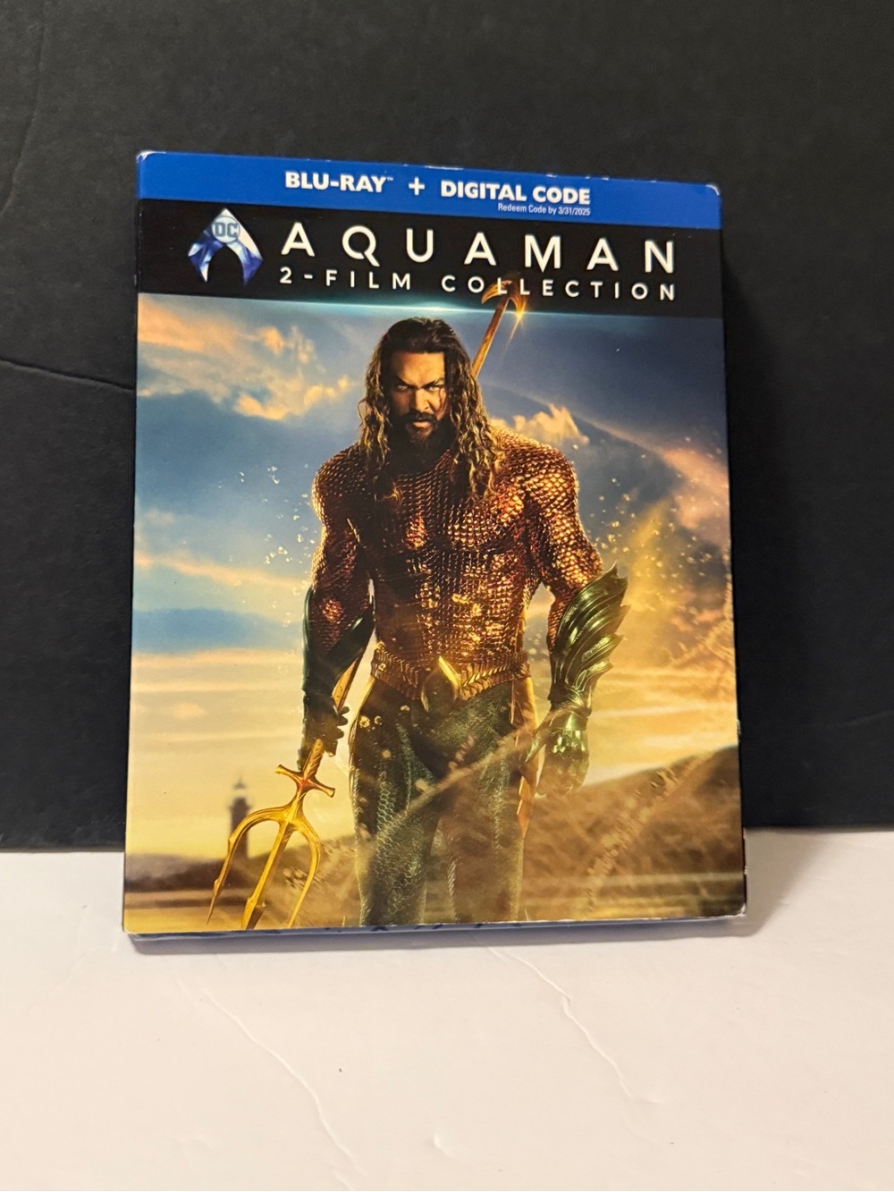 Aquaman 2-Film Collection Blu-ray + Slipcover Jason Momoa Lost Kingdom
